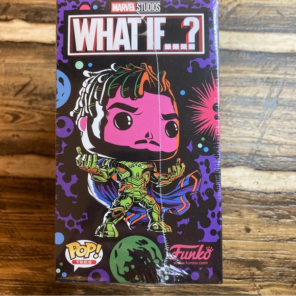 Funco pop tee and bobble head What if 2XL - Picture 3 of 9